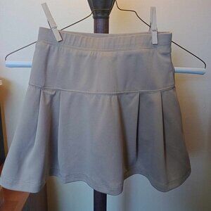 Chaps khaki athletic uniform skort size 6